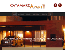 Tablet Screenshot of catamarcaapart.com